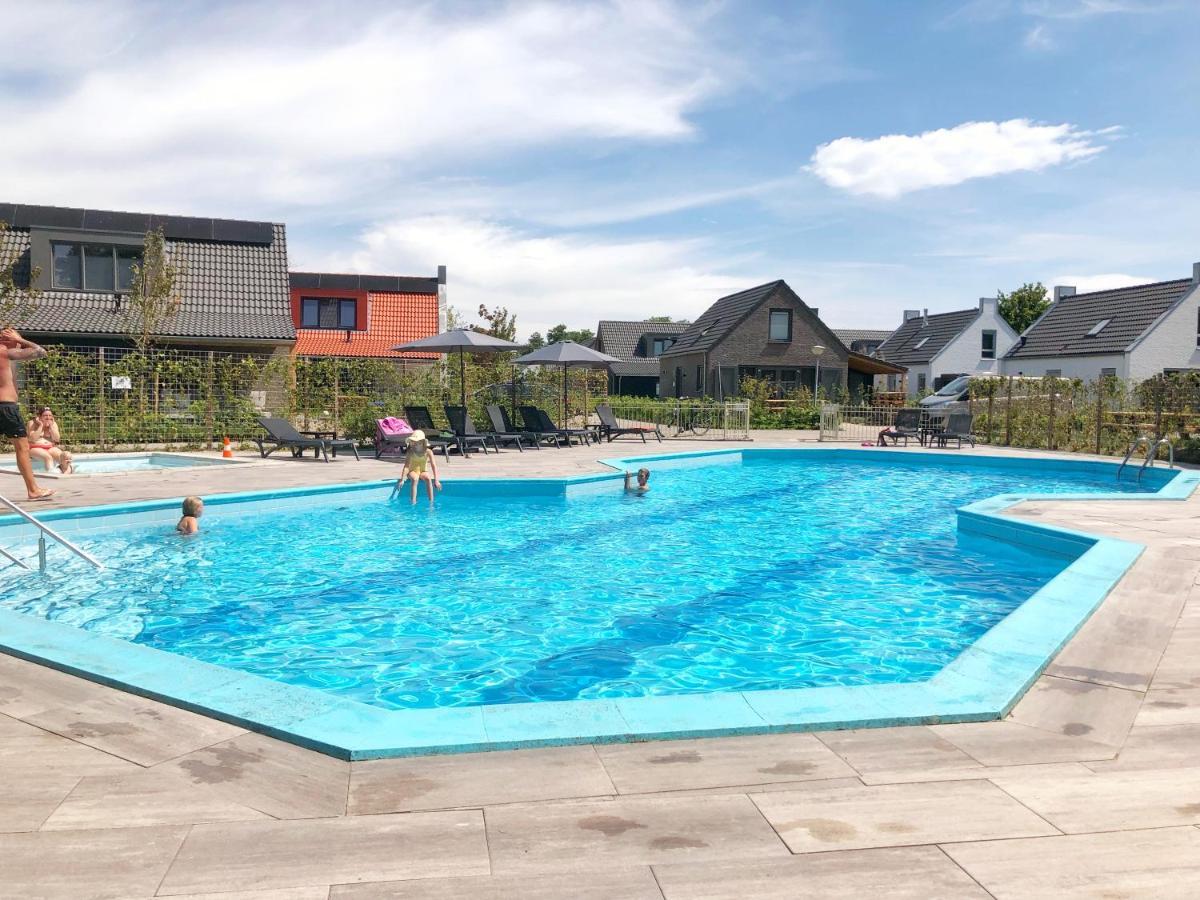 Bungalow 36 Op Recreatiepark De Wielen سينت مارتن المظهر الخارجي الصورة